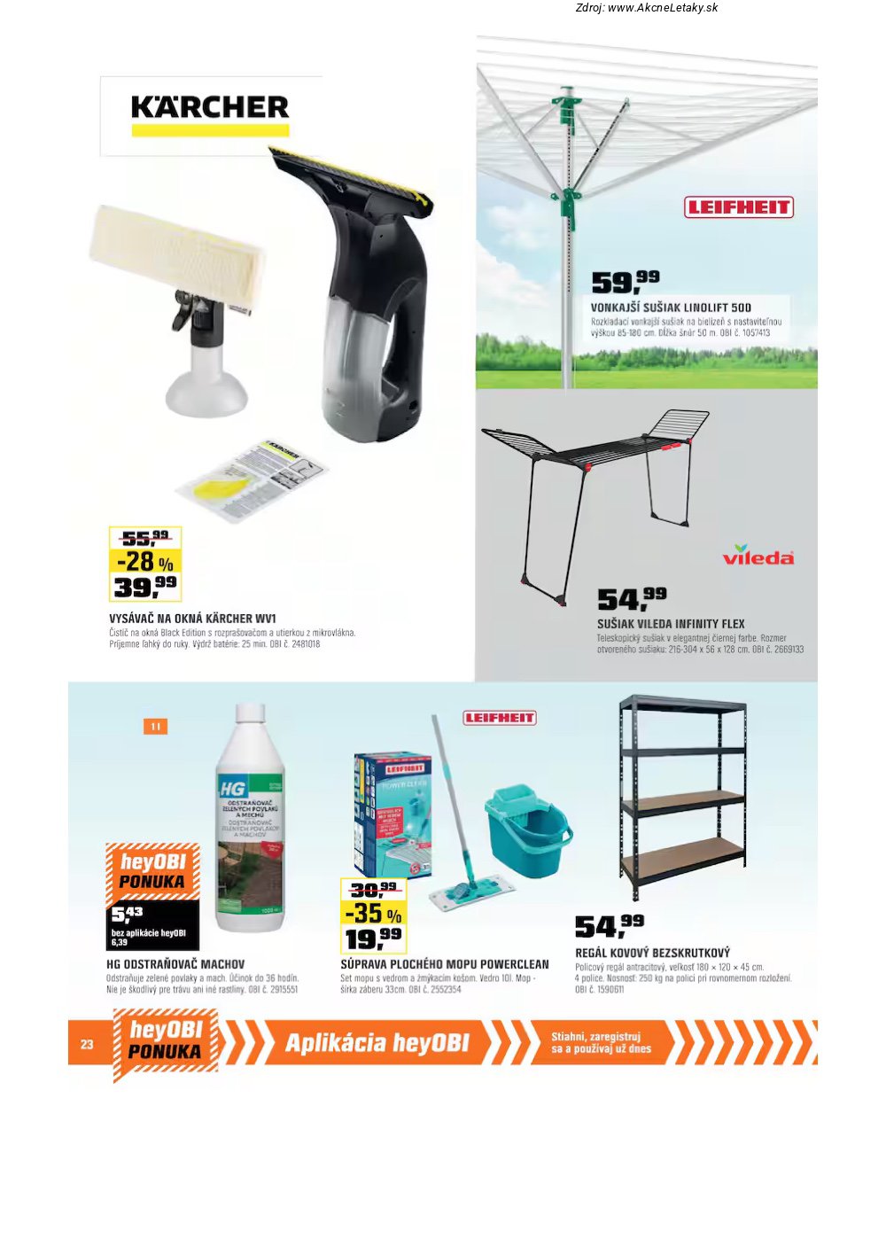 Leták OBI - strana 24