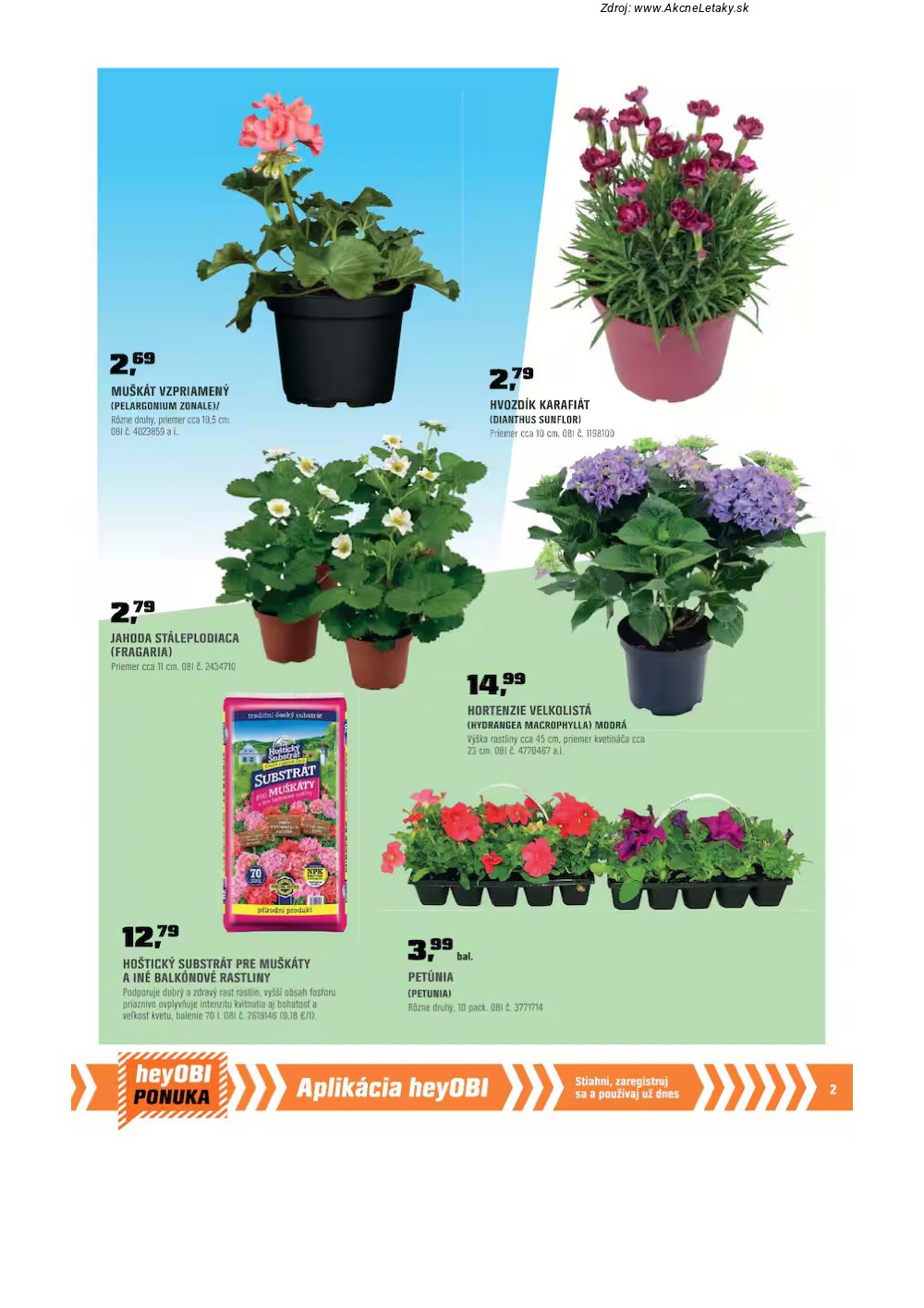 Leták OBI - strana 3