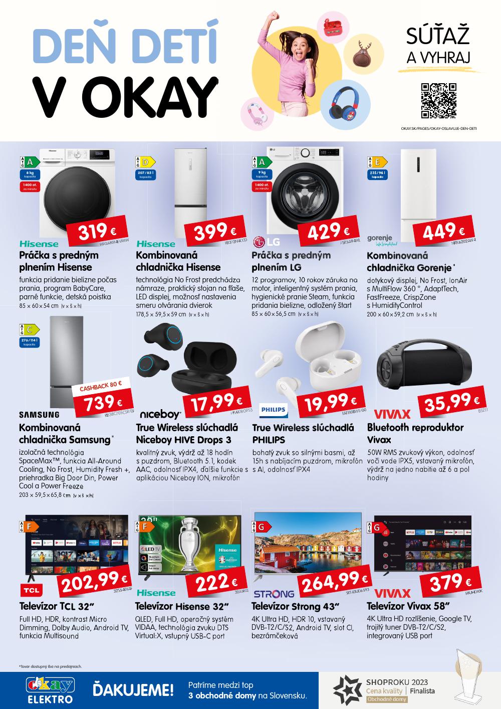 Leták Okay (15. 5. - 28. 5. 2024) - strana 2 z 3