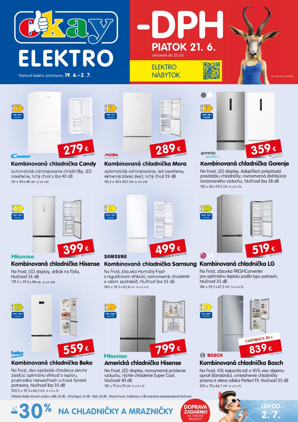 Leták Okay - strana 1