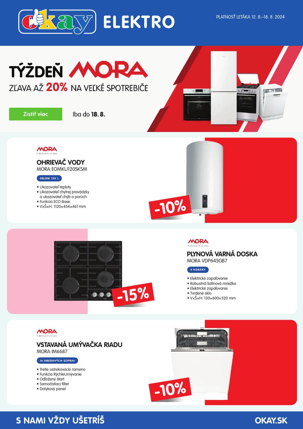 Leták Okay (12. 8. - 18. 8. 2024) - strana 2 z 2