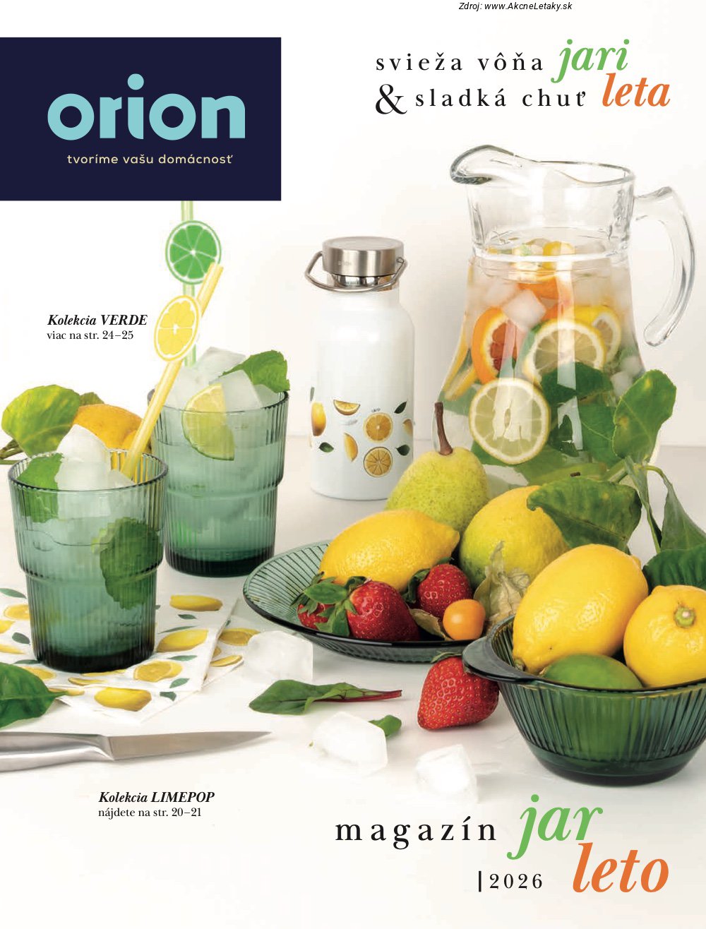 Leták Orion - strana 1