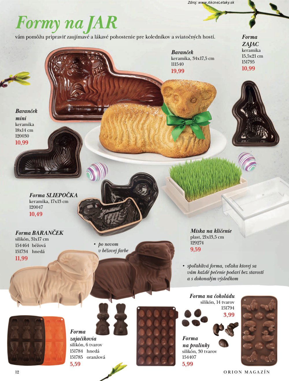 Leták Orion - strana 12