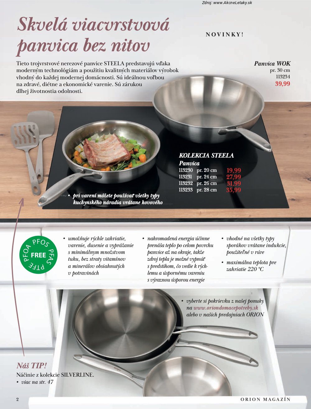 Leták Orion - strana 2