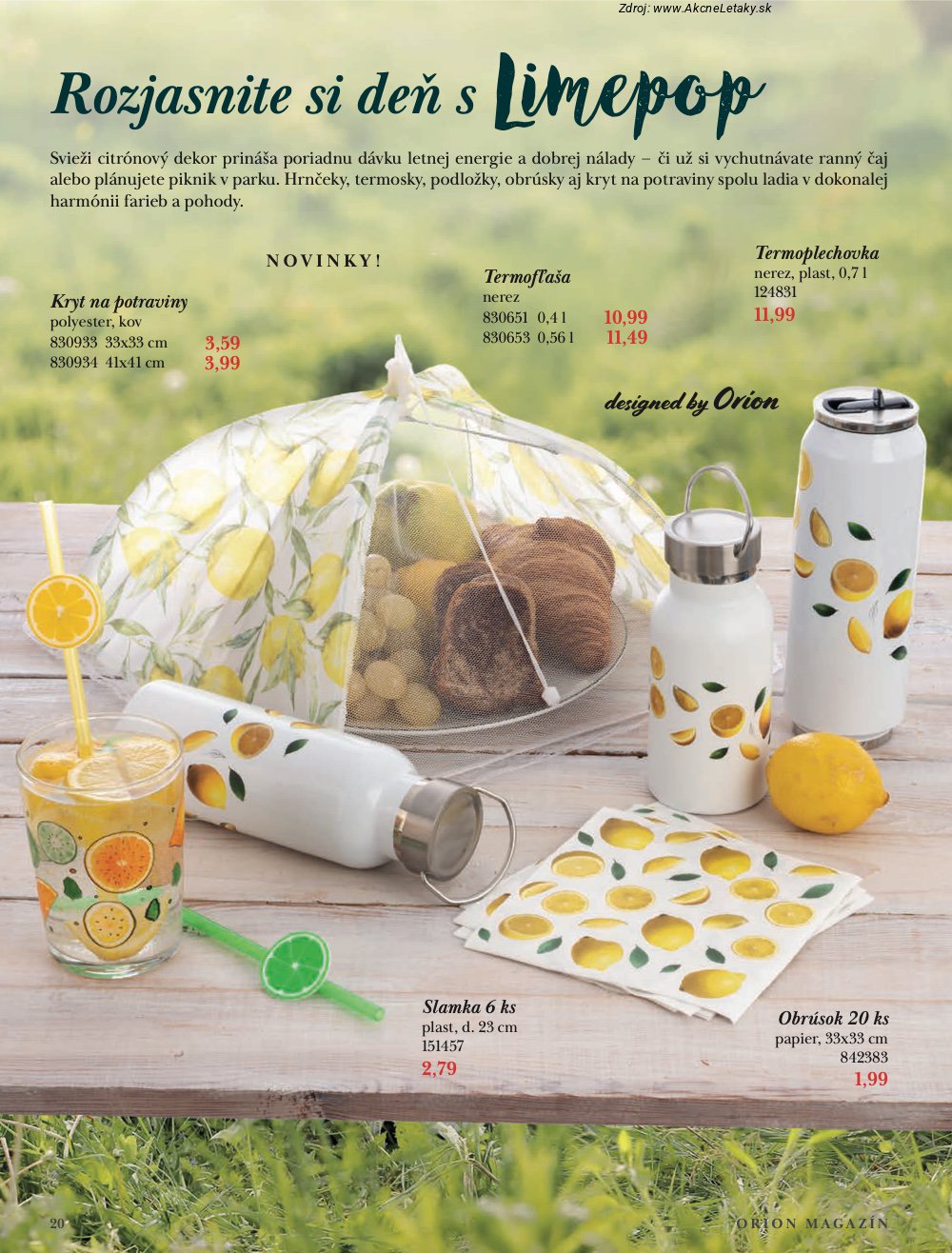 Leták Orion - strana 20