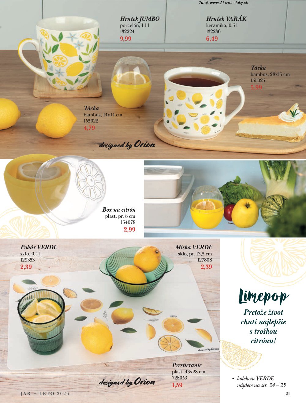 Leták Orion - strana 21