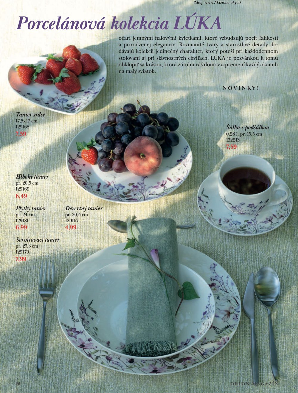 Leták Orion - strana 26