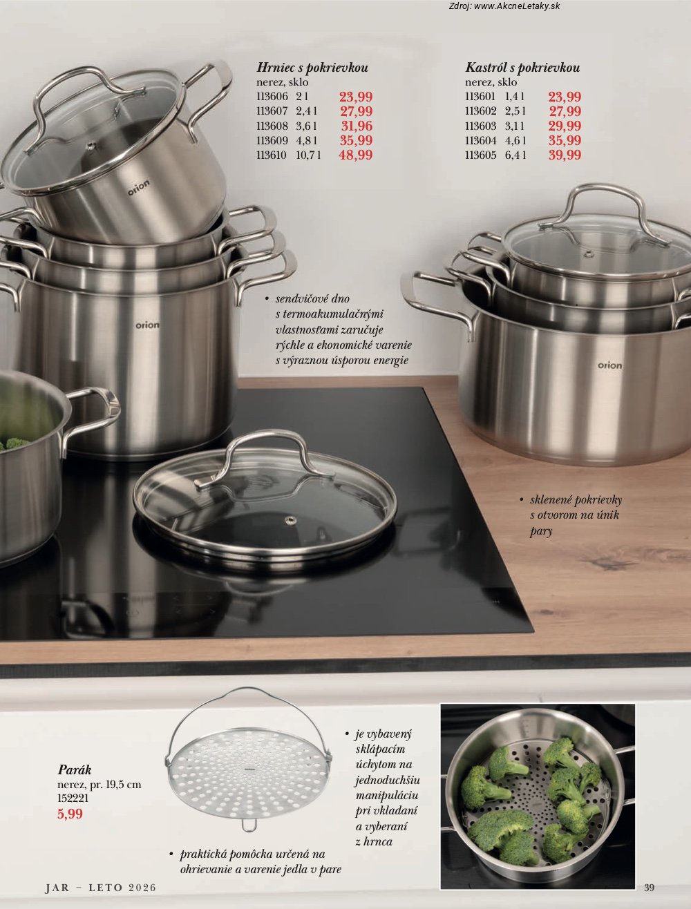 Leták Orion - strana 39