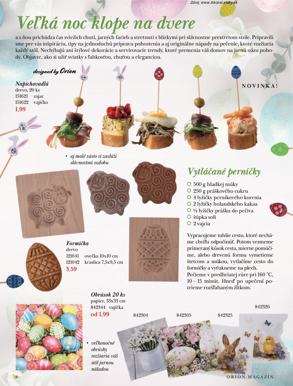 Leták Orion - strana 8