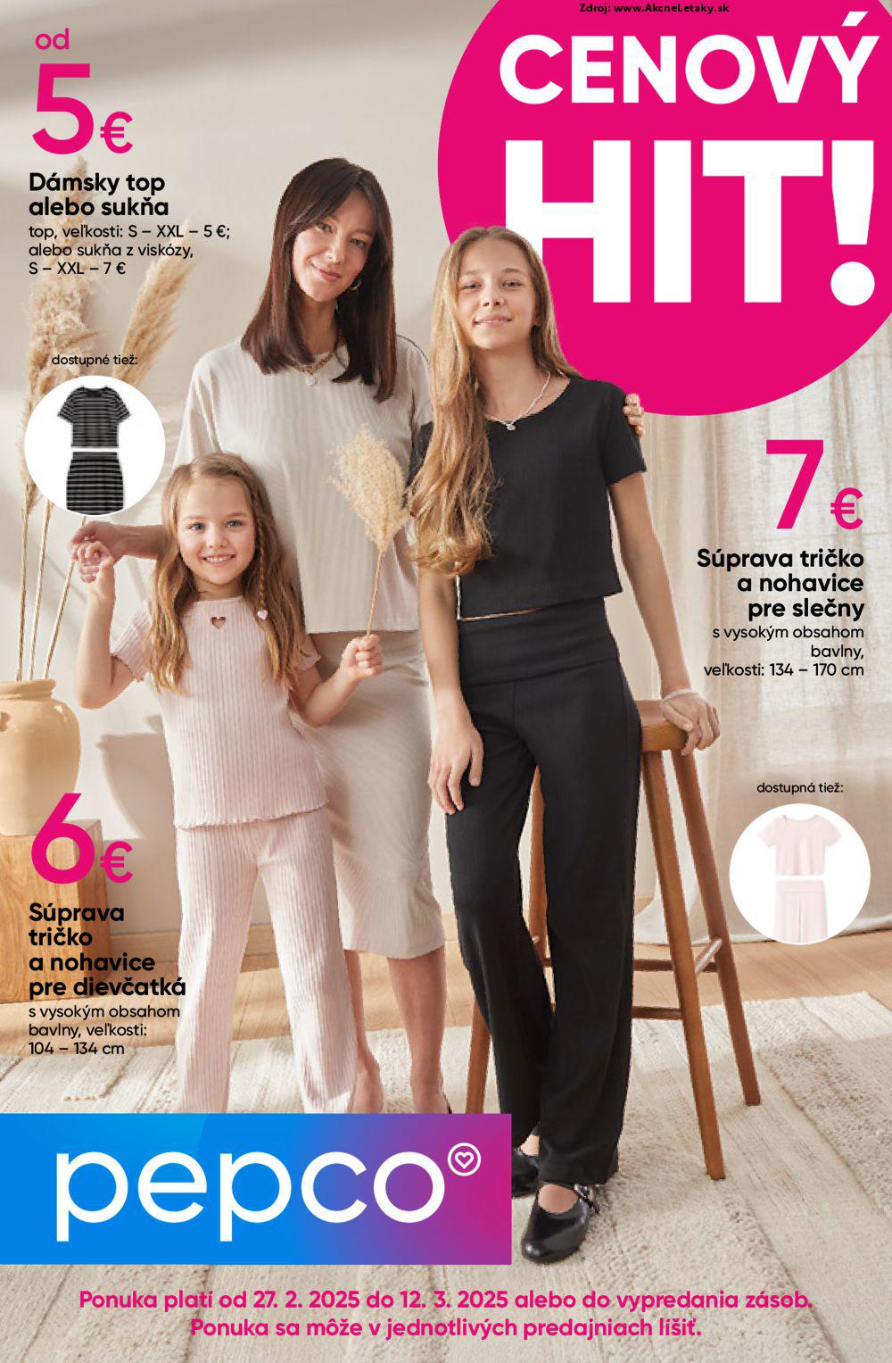 Leták Pepco - strana 1