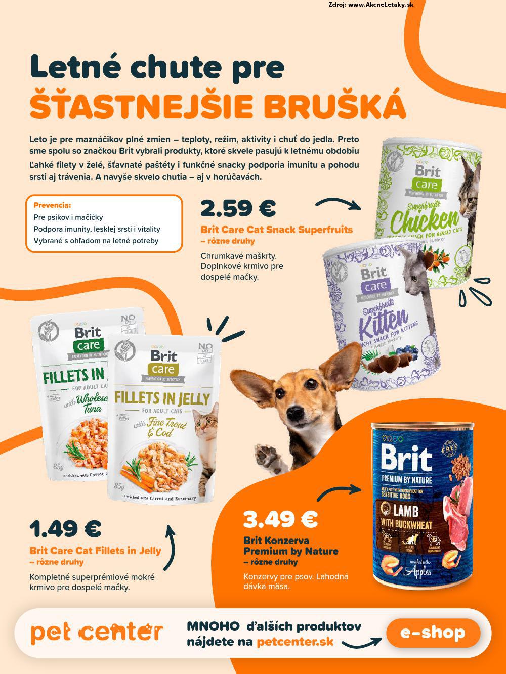 Leták Pet Center (1. 7. - 31. 7. 2025) - strana 10 z 11