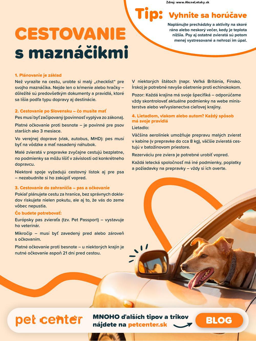 Leták Pet Center - strana 2