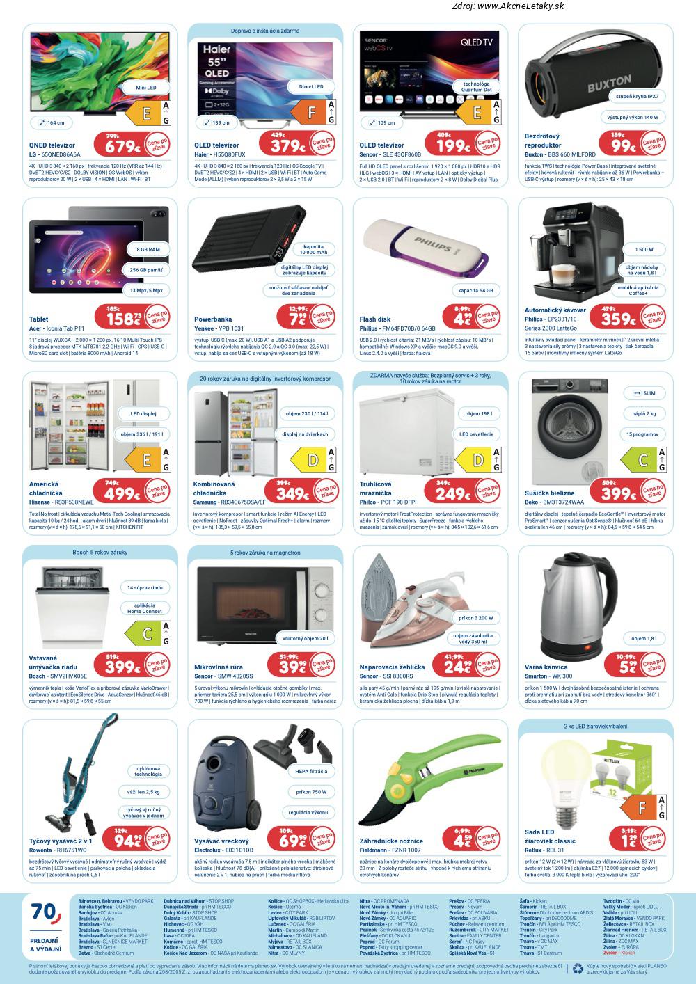 Leták PLANEO Elektro (12. 2. - 19. 2. 2026) - strana 2 z 2