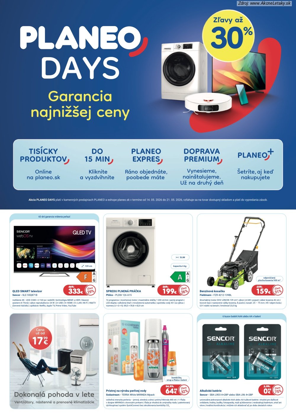 Leták PLANEO Elektro - strana 1