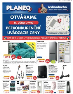 Leták PLANEO Elektro