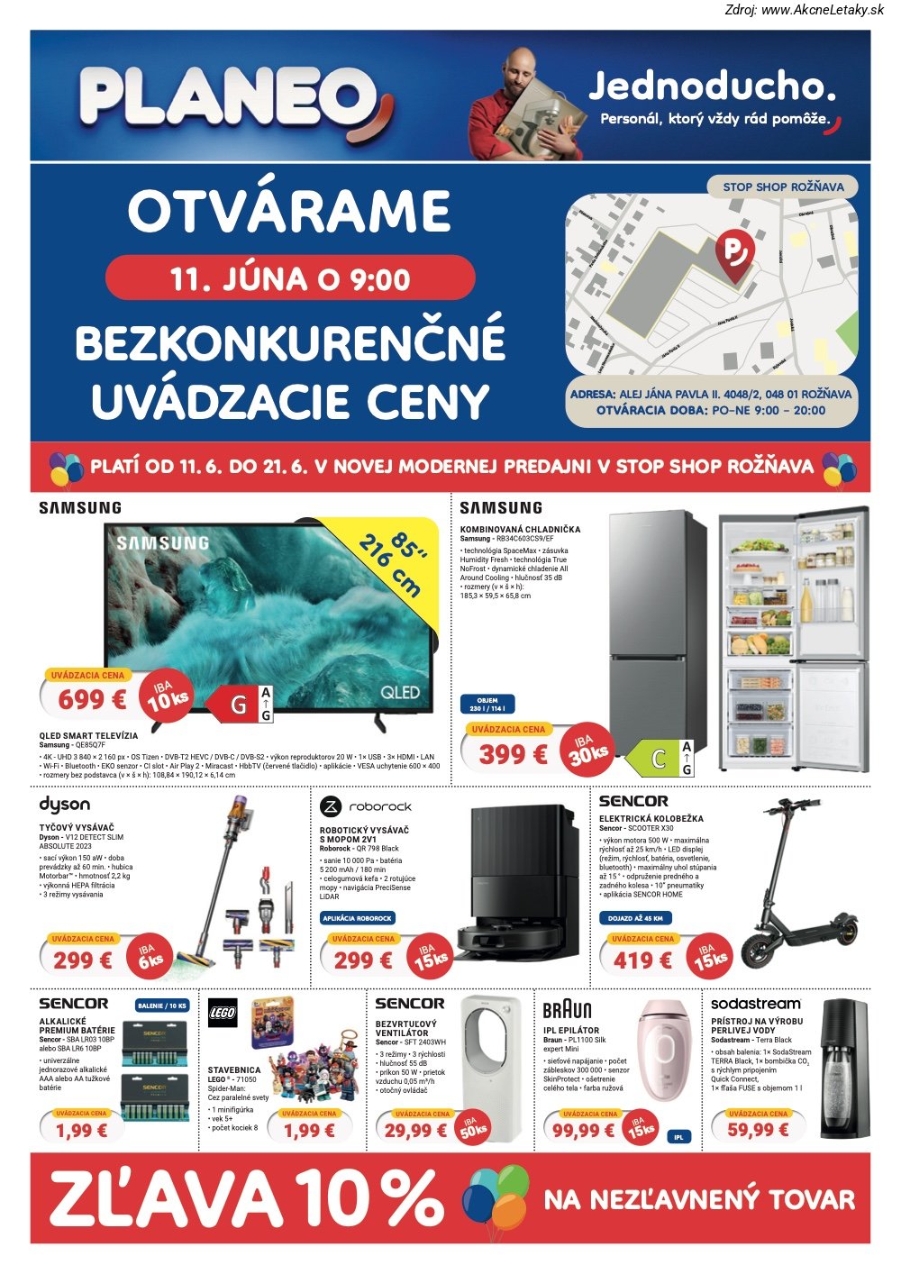 Leták PLANEO Elektro - strana 1