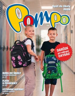 Leták Pompo 20. 7. - 28. 8. 2026 Späť do školy 2026