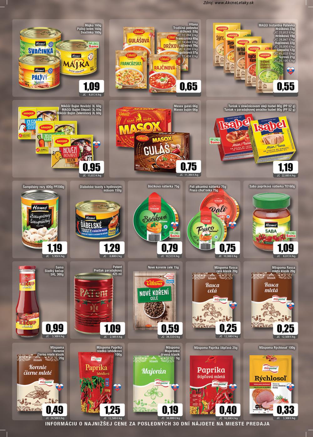 Leták Sama (14. 11. - 2. 12. 2025) - strana 5 z 12