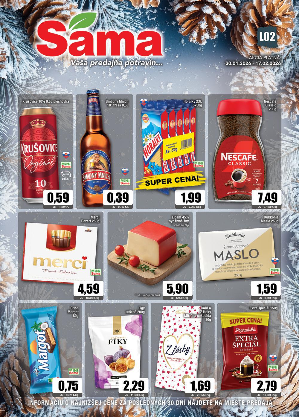 Leták Sama - strana 1