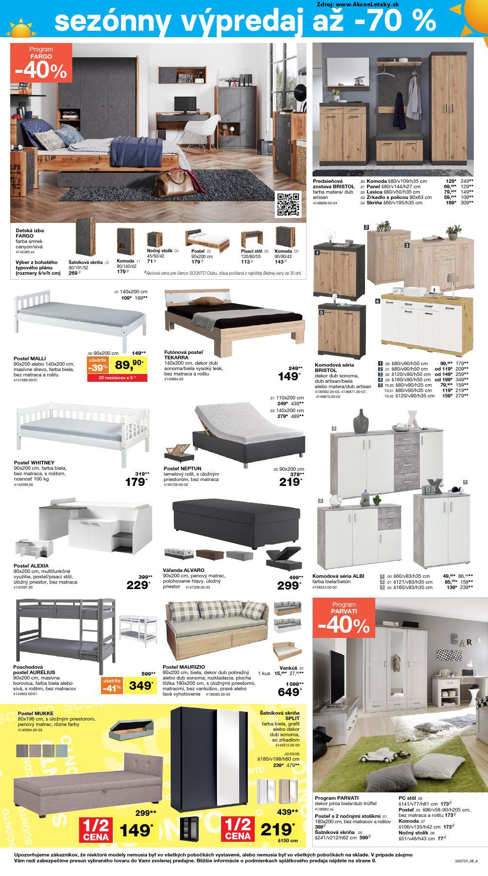 Leták Sconto (14. 5. - 17. 6. 2025) - strana 8 z 10