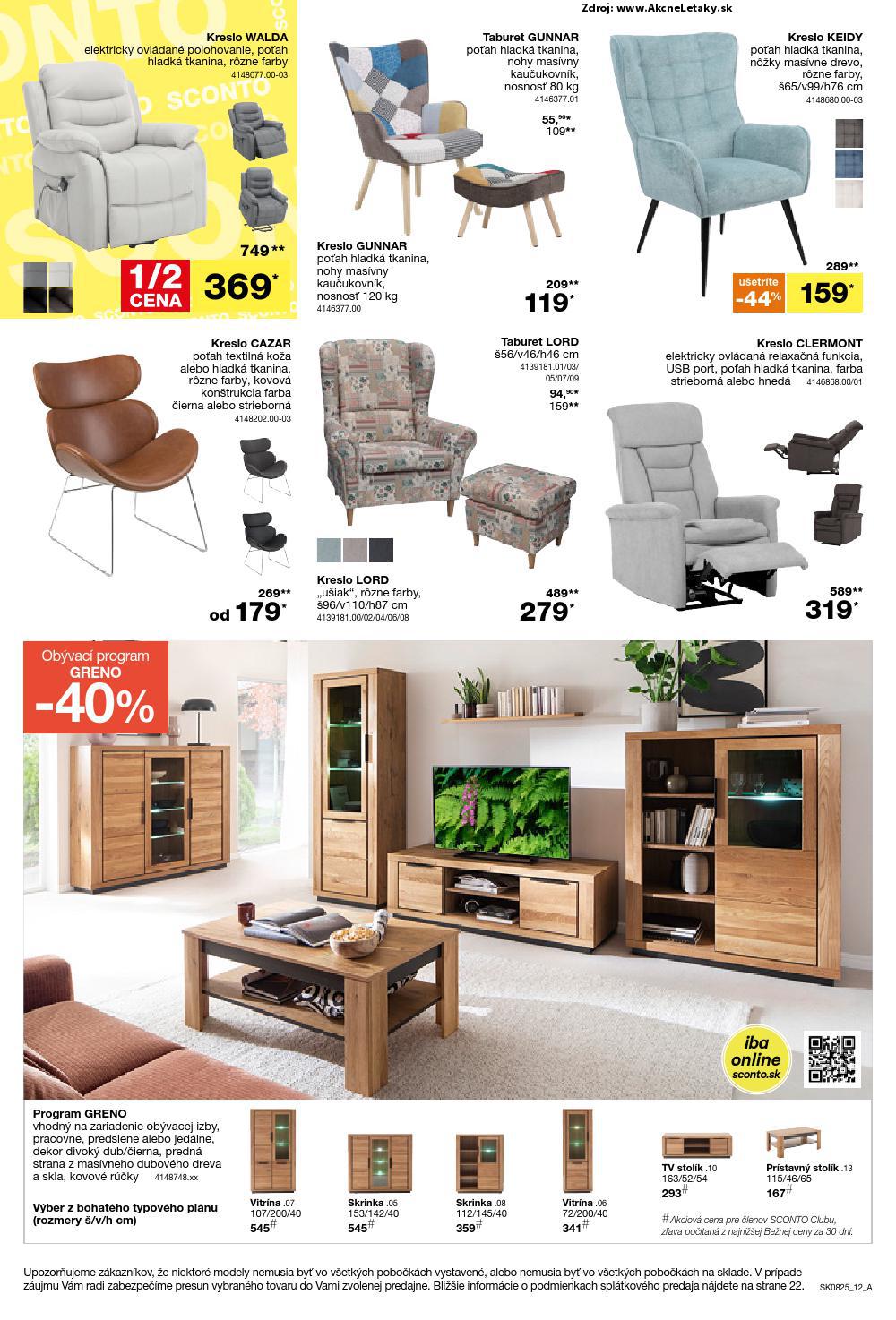 Leták Sconto (18. 6. - 15. 7. 2025) - strana 12 z 24