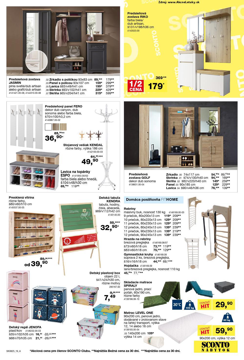 Leták Sconto (18. 6. - 15. 7. 2025) - strana 19 z 24