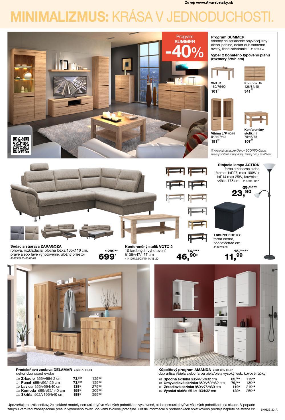 Leták Sconto (18. 6. - 15. 7. 2025) - strana 20 z 24