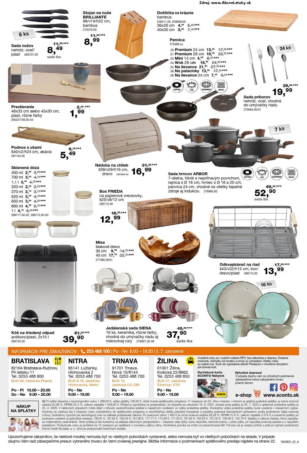 Leták Sconto (18. 6. - 15. 7. 2025) - strana 22 z 24