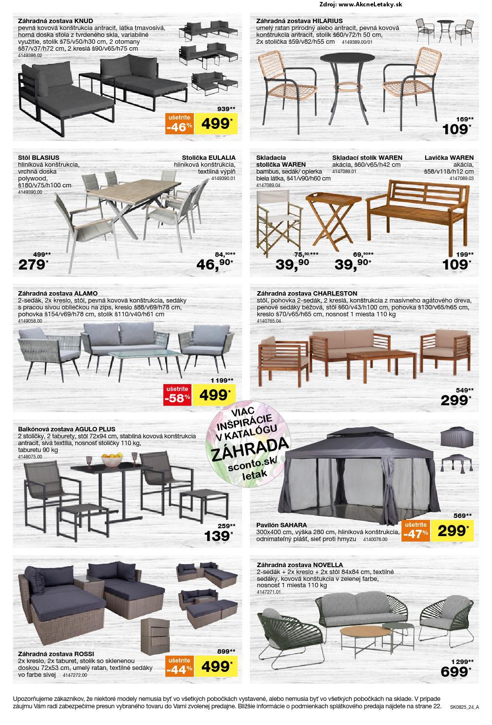 Leták Sconto (18. 6. - 15. 7. 2025) - strana 24 z 24