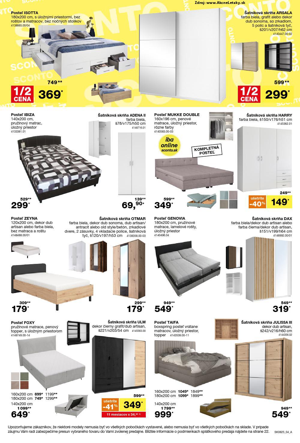 Leták Sconto (18. 6. - 15. 7. 2025) - strana 4 z 24