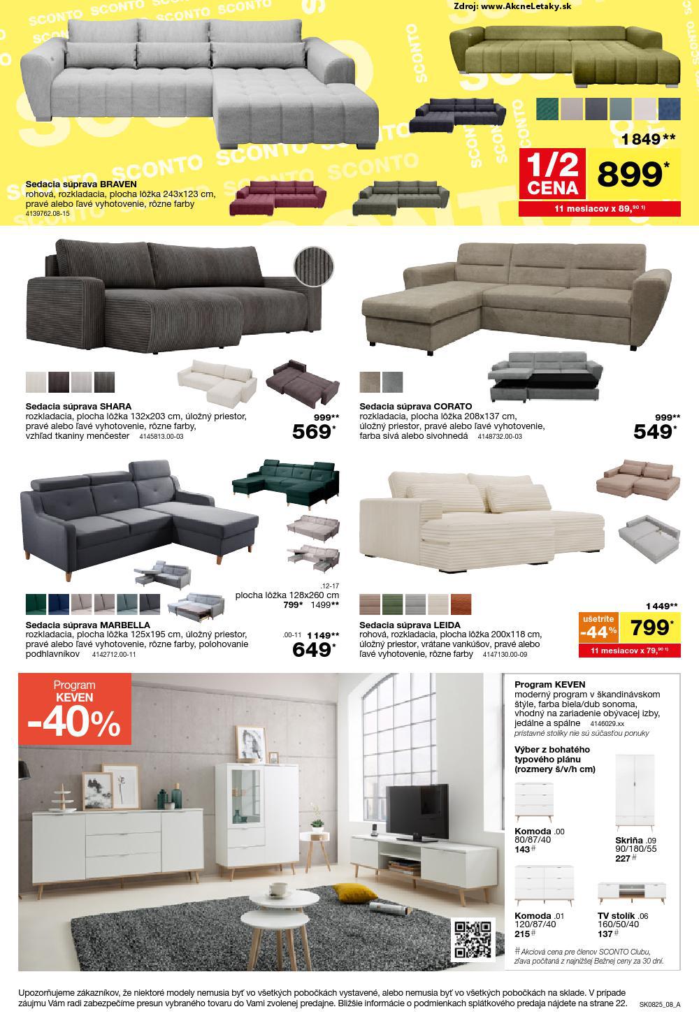 Leták Sconto (18. 6. - 15. 7. 2025) - strana 8 z 24