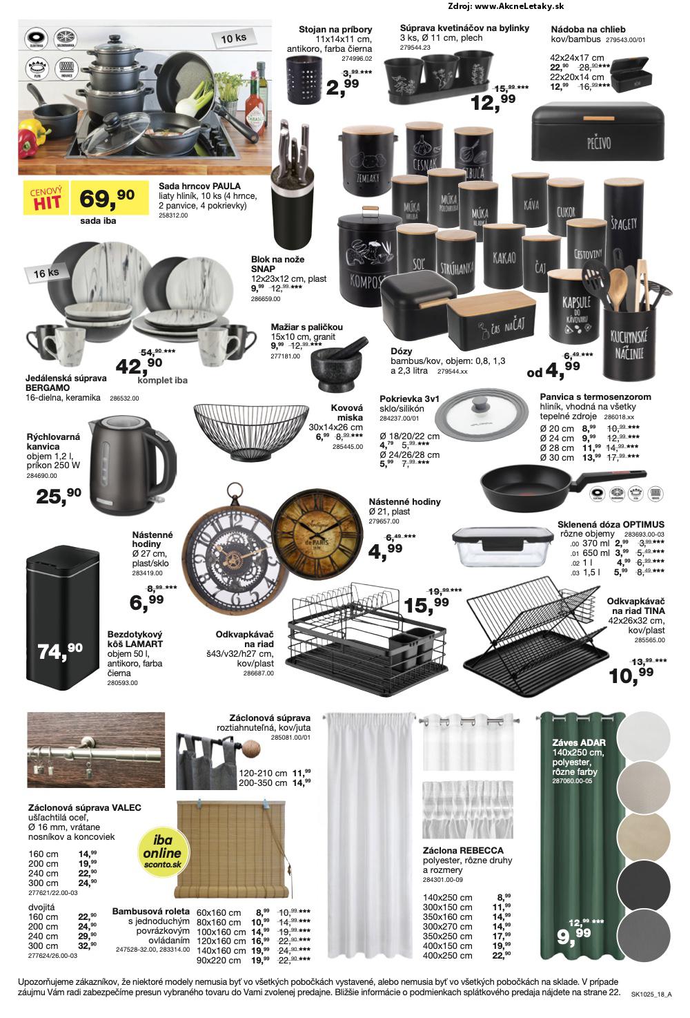 Leták Sconto (6. 8. - 26. 8. 2025) - strana 18 z 24