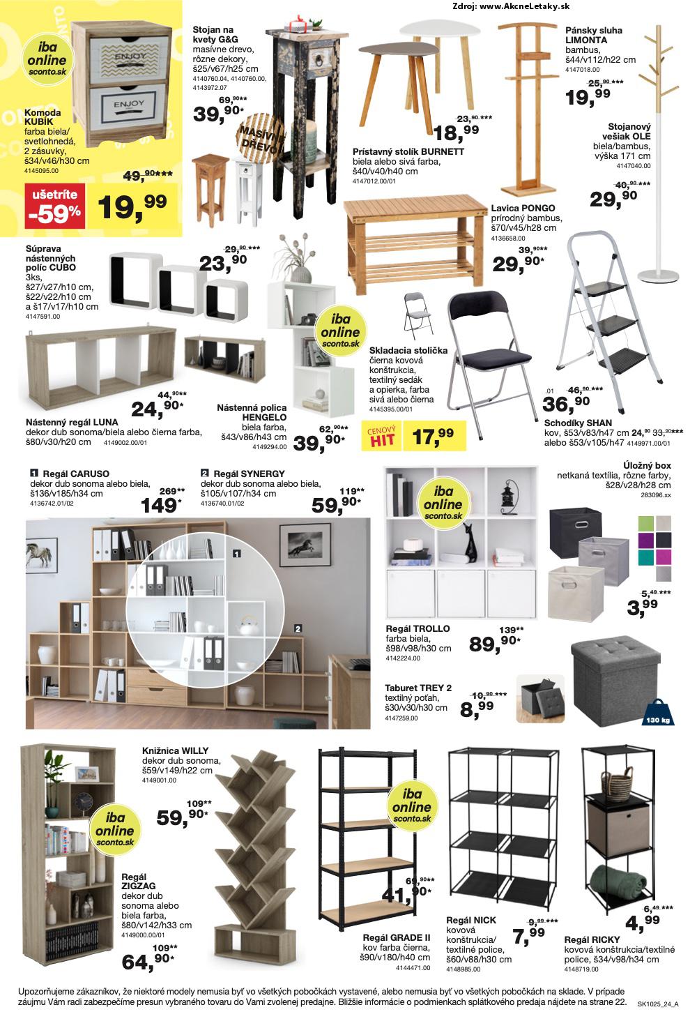 Leták Sconto (6. 8. - 26. 8. 2025) - strana 24 z 24