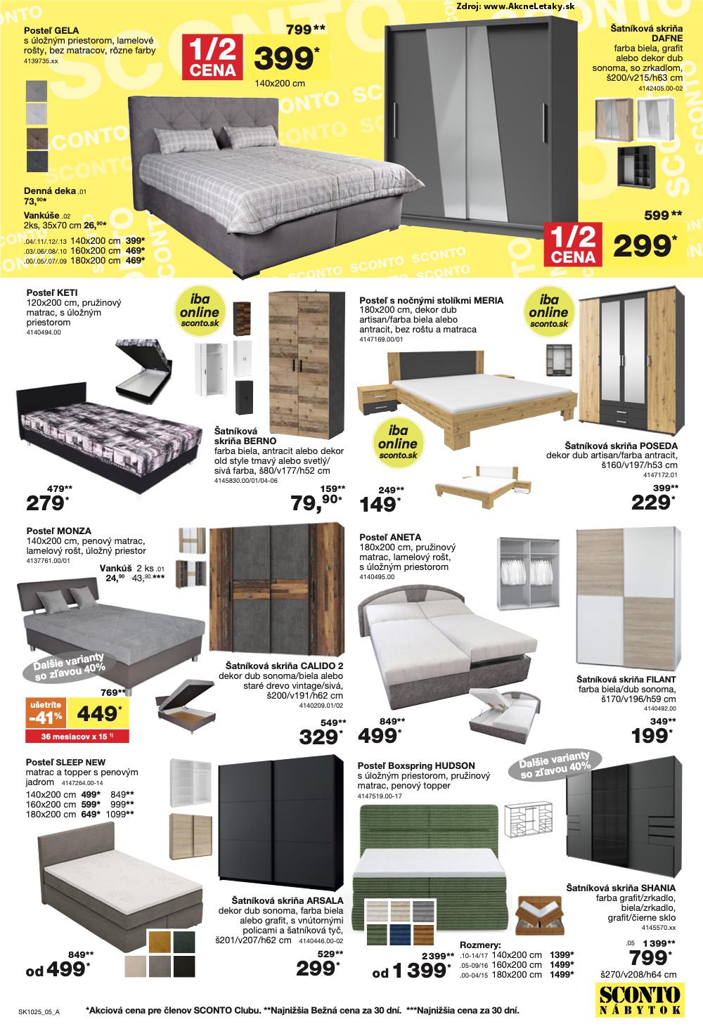 Leták Sconto (6. 8. - 26. 8. 2025) - strana 5 z 24