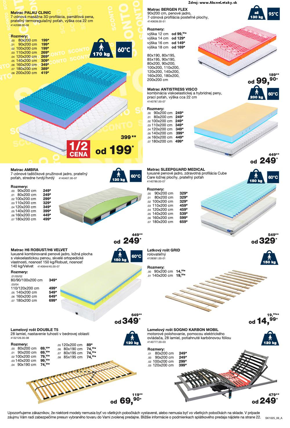 Leták Sconto (6. 8. - 26. 8. 2025) - strana 6 z 24