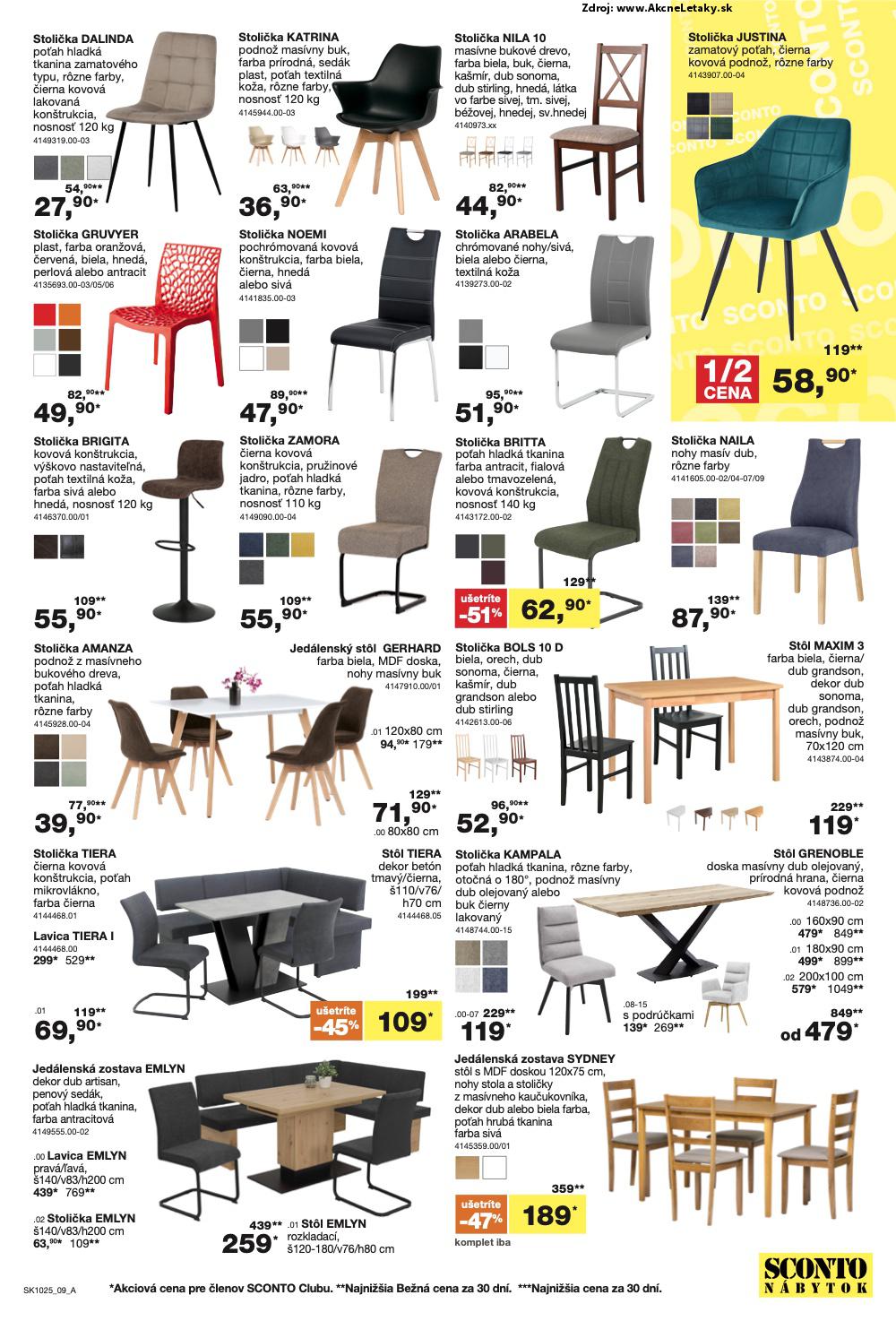 Leták Sconto (6. 8. - 26. 8. 2025) - strana 9 z 24