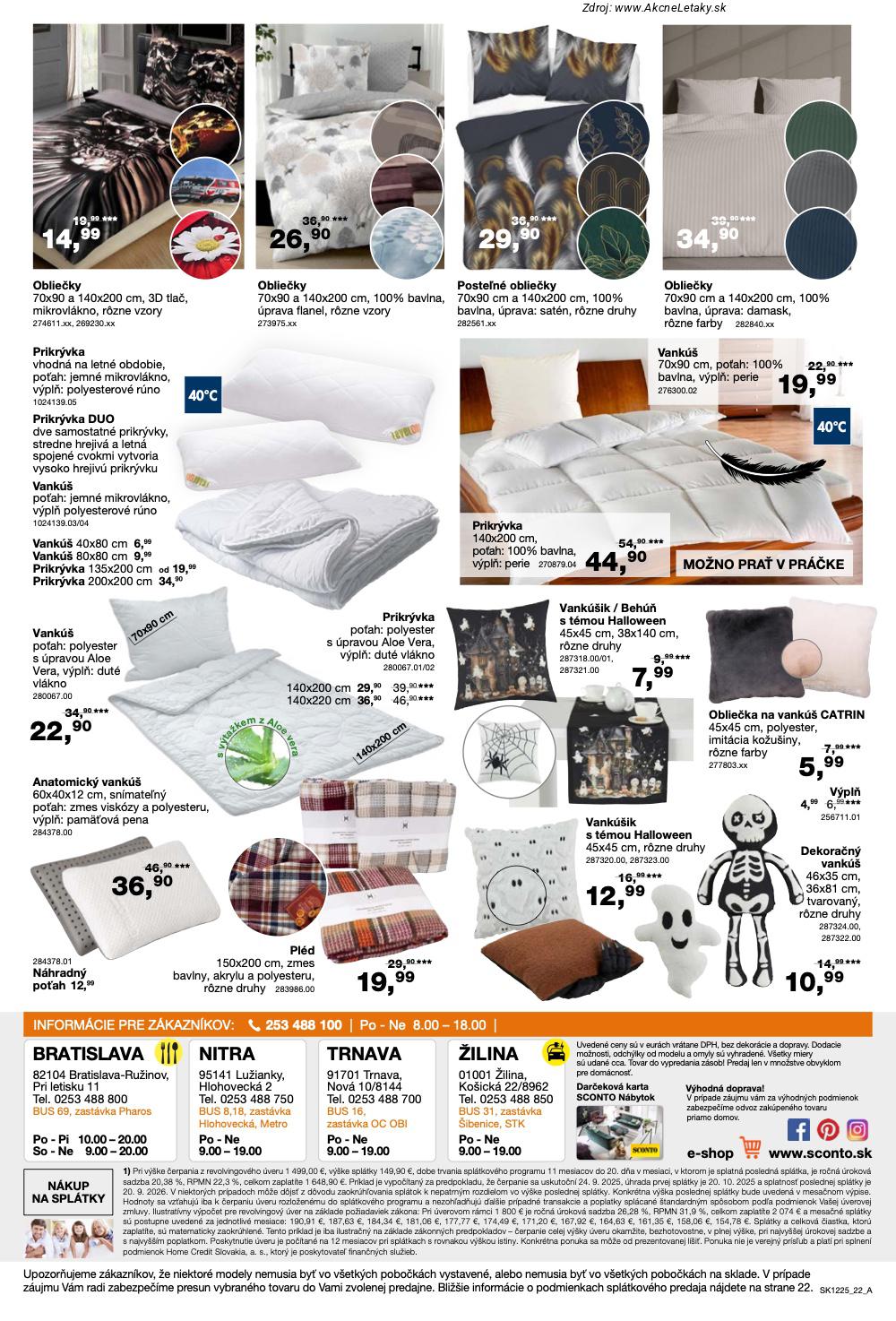 Leták Sconto (24. 9. - 14. 10. 2025) - strana 22 z 24