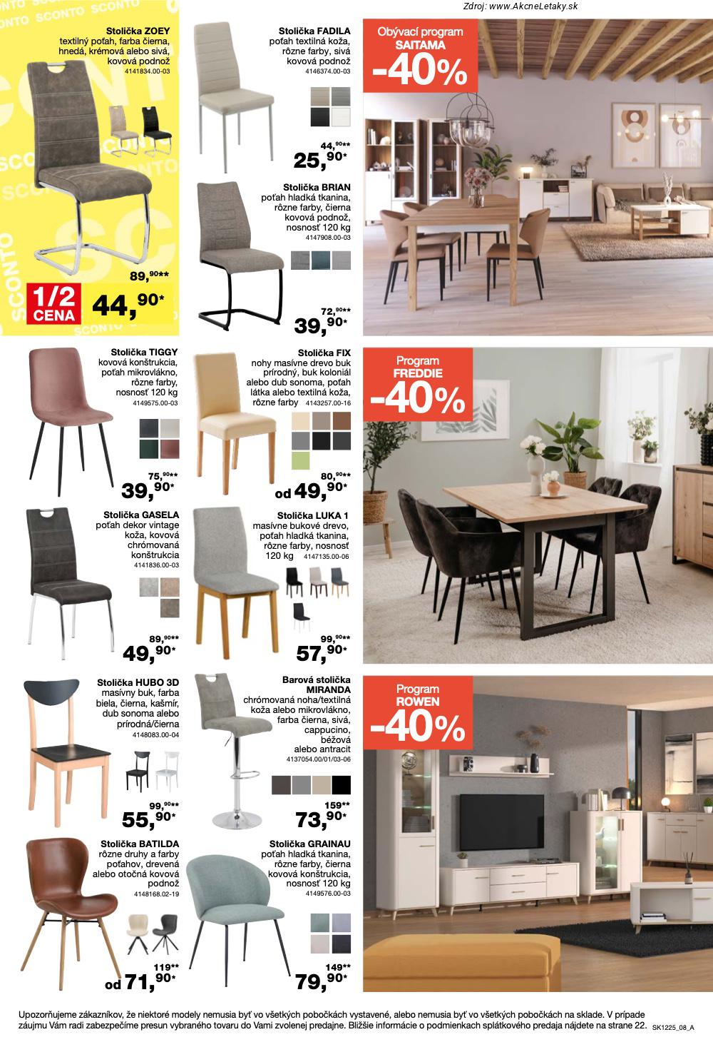 Leták Sconto (24. 9. - 14. 10. 2025) - strana 8 z 24