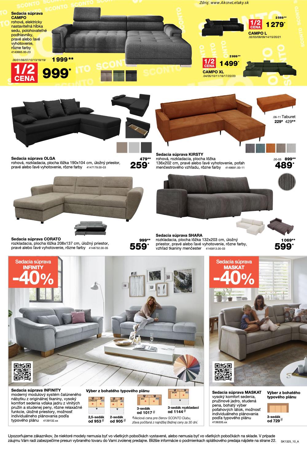 Leták Sconto (15. 10. - 4. 11. 2025) - strana 10 z 24