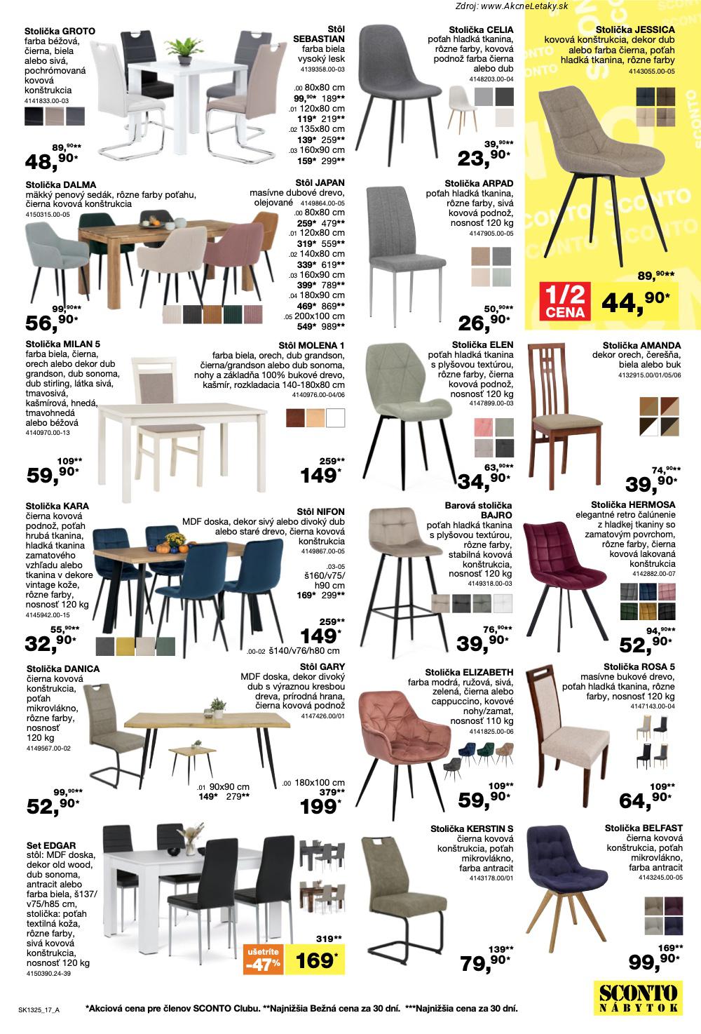 Leták Sconto (15. 10. - 4. 11. 2025) - strana 17 z 24