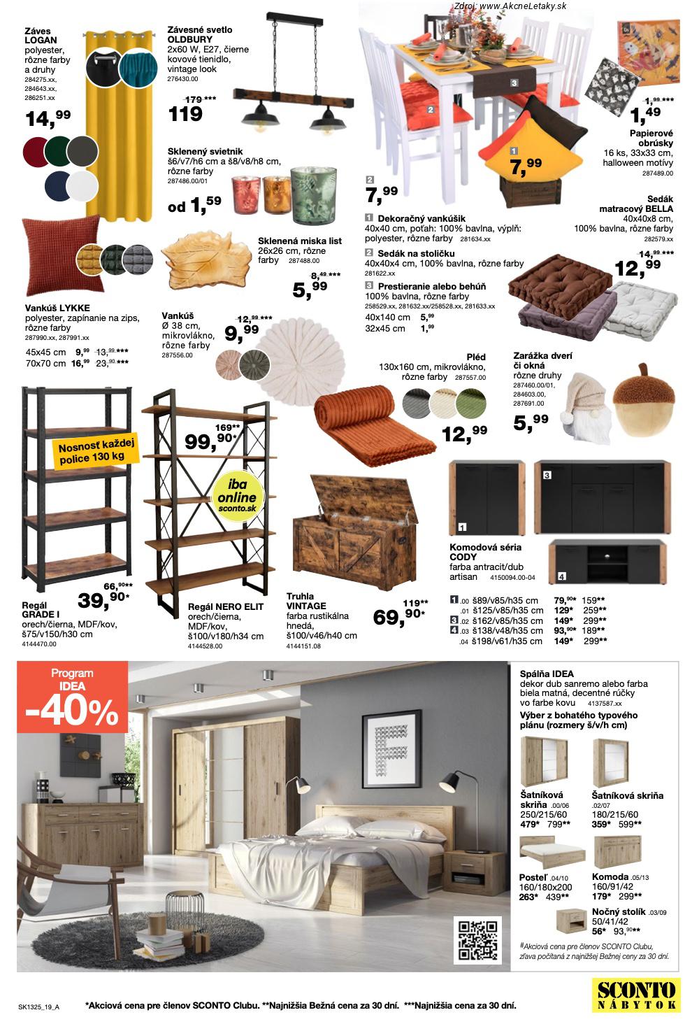 Leták Sconto (15. 10. - 4. 11. 2025) - strana 19 z 24