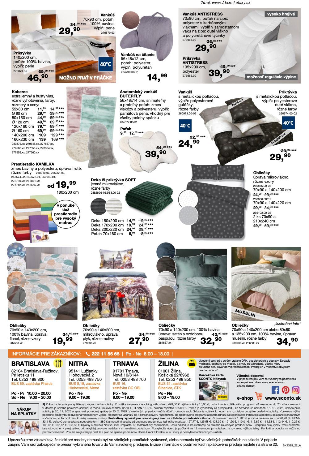 Leták Sconto (15. 10. - 4. 11. 2025) - strana 22 z 24