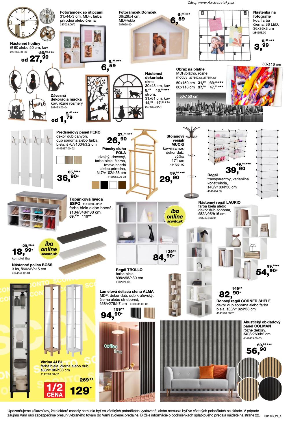 Leták Sconto (15. 10. - 4. 11. 2025) - strana 24 z 24