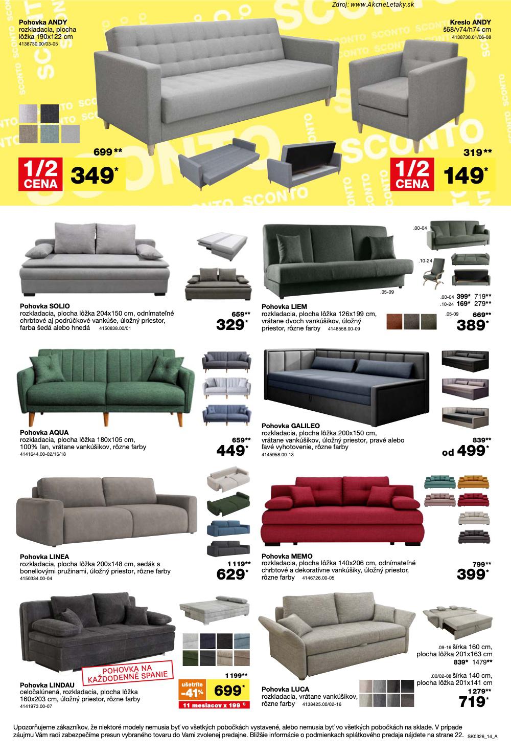 Leták Sconto (11. 2. - 3. 3. 2026) - strana 14 z 24