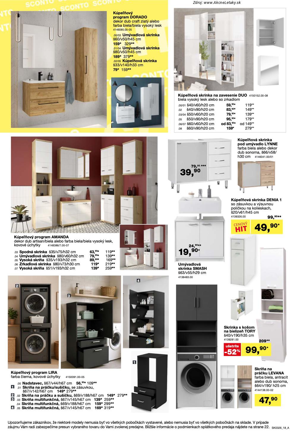 Leták Sconto (11. 2. - 3. 3. 2026) - strana 18 z 24