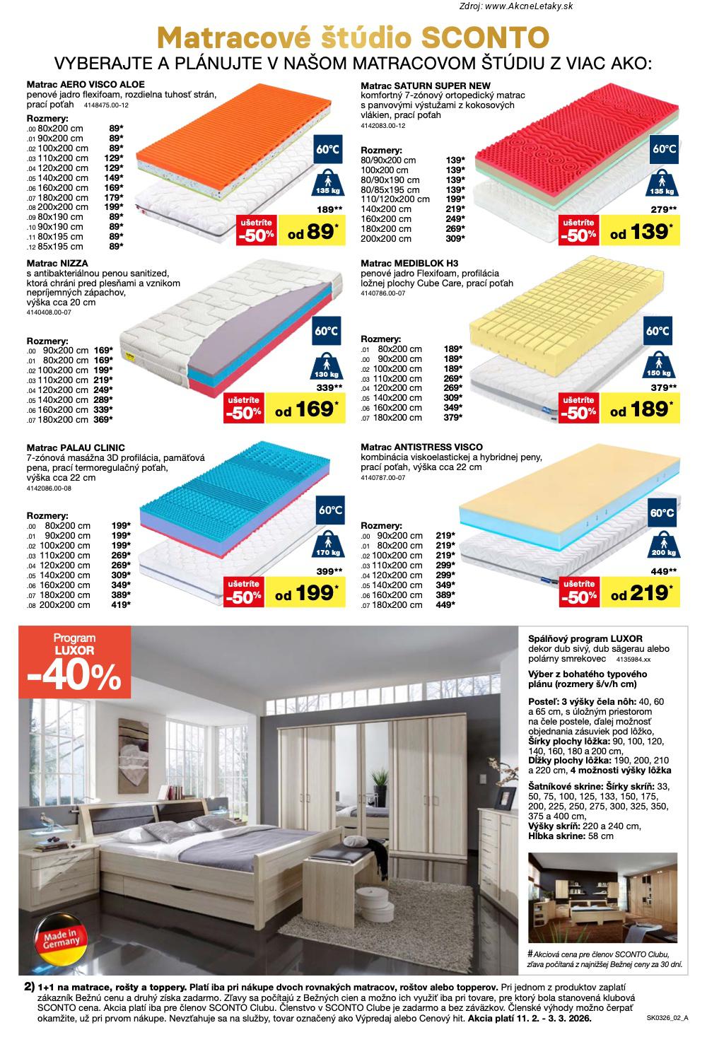 Leták Sconto (11. 2. - 3. 3. 2026) - strana 2 z 24