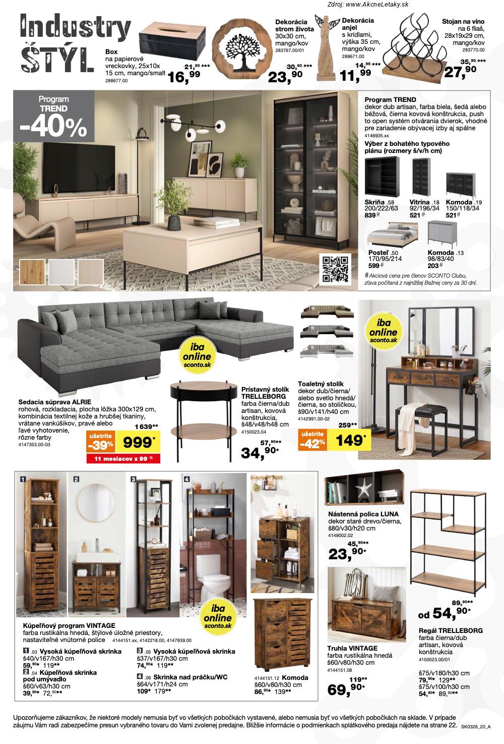 Leták Sconto (11. 2. - 3. 3. 2026) - strana 20 z 24