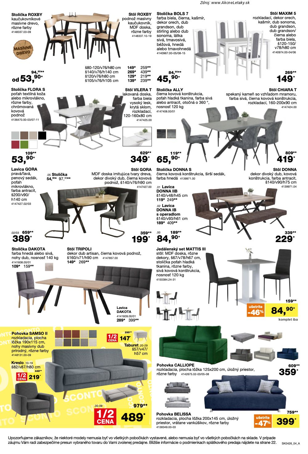 Leták Sconto - strana 4