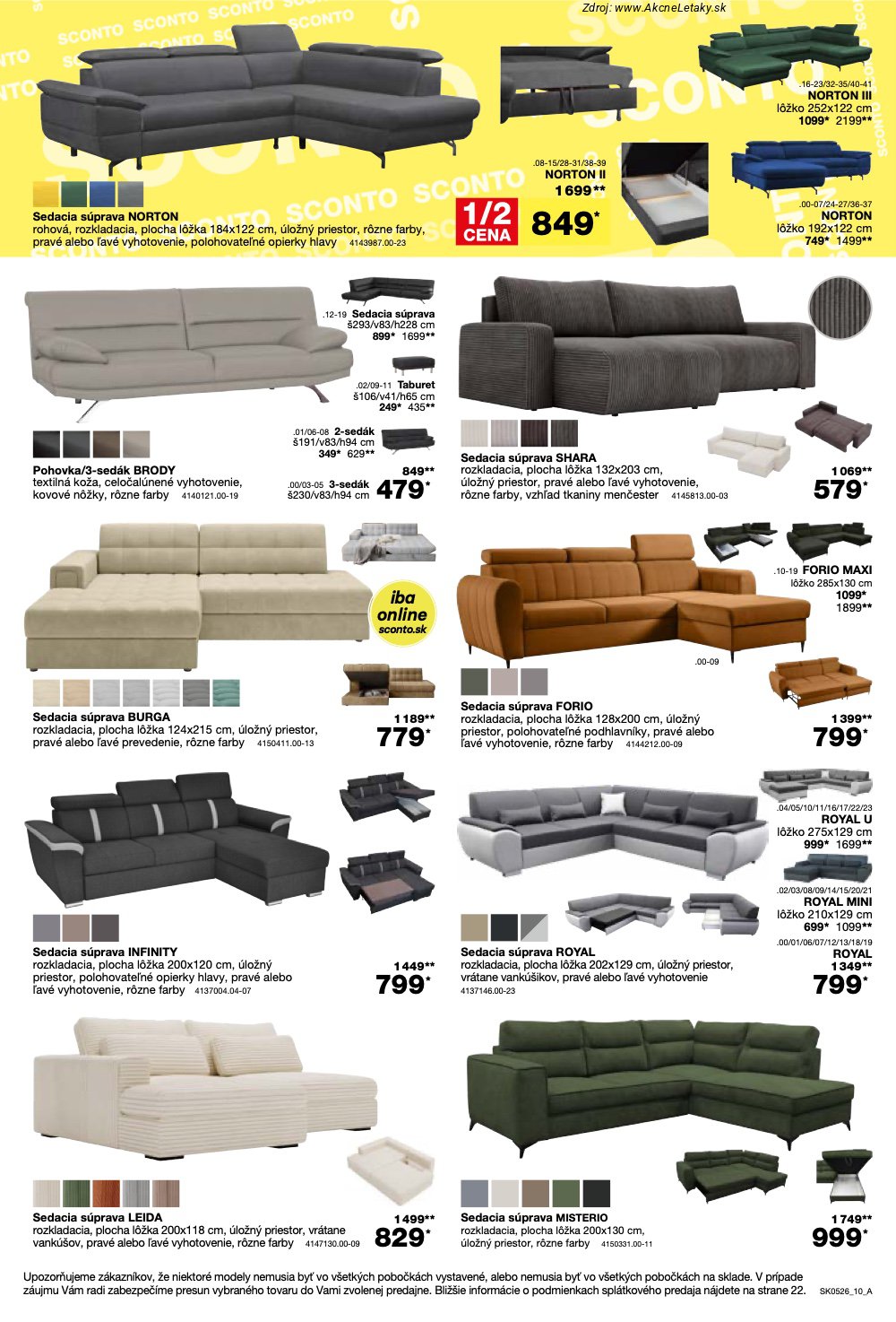 Leták Sconto - strana 10