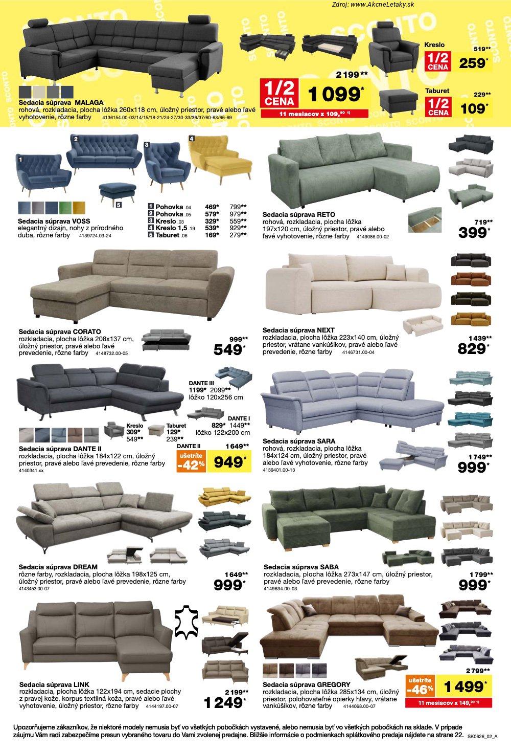 Leták Sconto (22. 4. - 19. 5. 2026) - strana 2 z 24